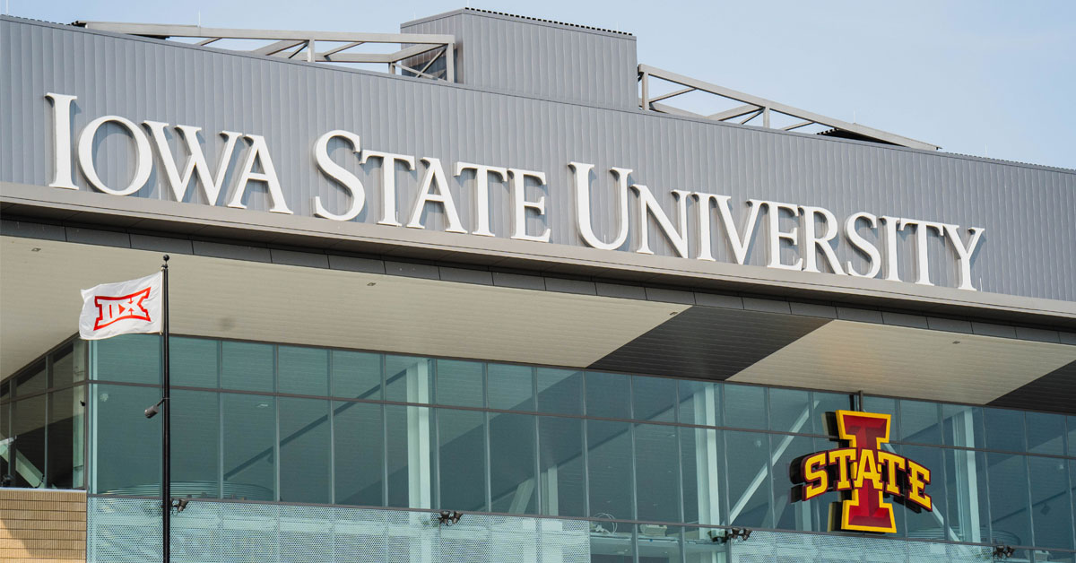 Iowa State University - Feature image best colleges for sports management in Iowa