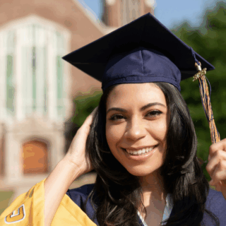 Graduate girl - Finance Degree Worth it - Business School Hub header